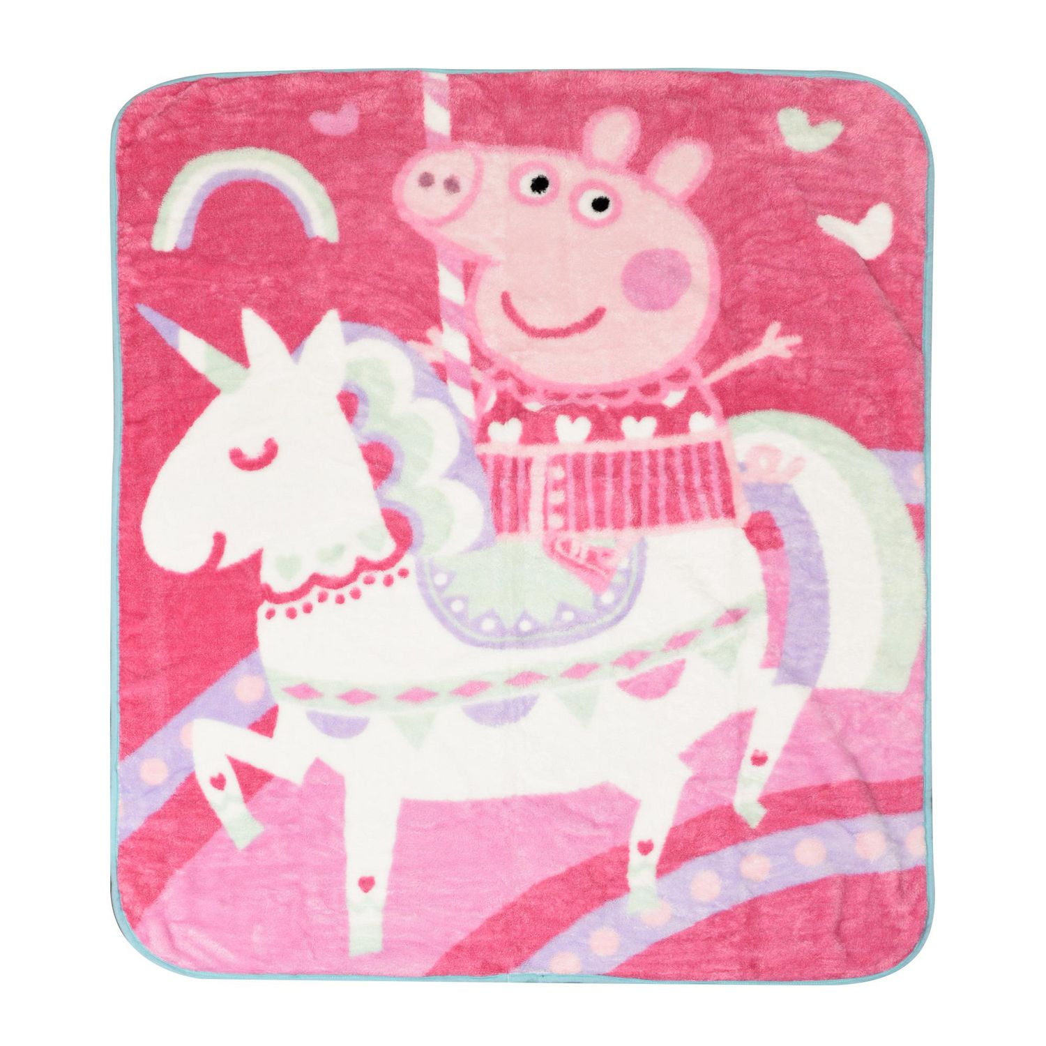 Peppa Pig Kids Throw Blanket 40 x 50 Walmart