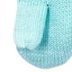 ZOOCCHINI - Mitaines d'hiver en tricot - pour bébé tout-petit filles - Double épaisseur - Doublure polaire – image 3 sur 3