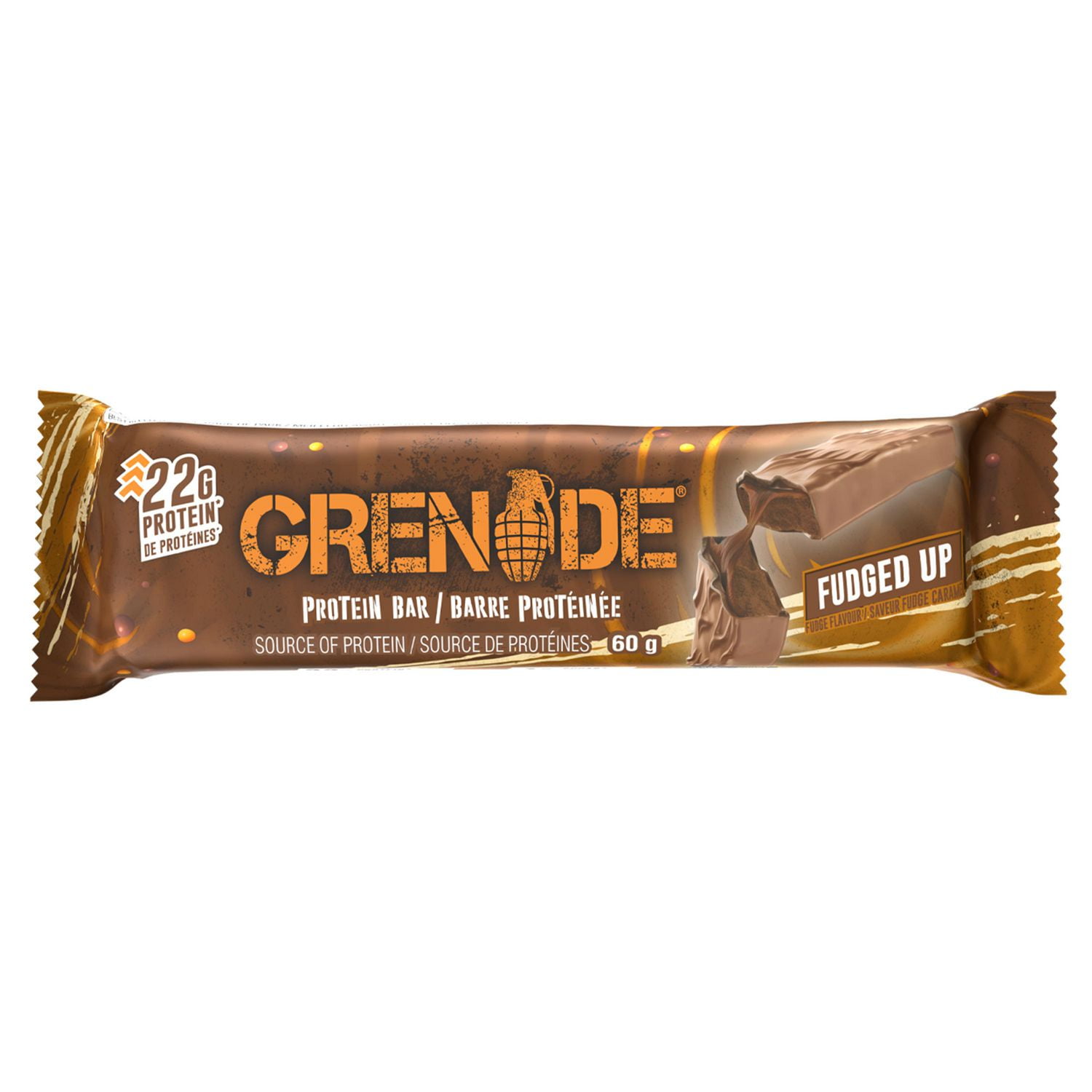 Grenade Protein Bar Fudged Up, 60g Bar