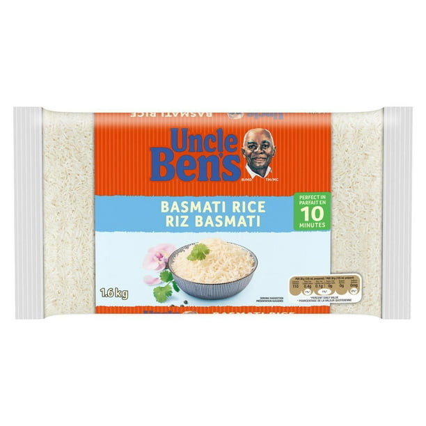 Uncle Ben's Basmati Rice, 1.6kg, Perfect Every Time™ Walmart.ca