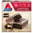 thumbnail image 1 of Atkins Cookies & Crème Protein Bar, 1 of 2