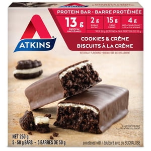 Atkins Cookies & Barre protéique de crème