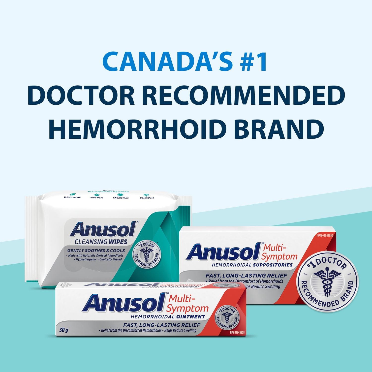 Anusol Cleansing Wipes