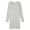 thumbnail image 1 of George Women's Hacci Henley Nightgown, 1 of 1