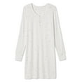 thumbnail image 1 of George Women's Hacci Henley Nightgown, 1 of 1