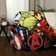 Couverture pour enfants Marvel Avengers (50x60"), Captain America, Iron Man et Hulk – image 3 sur 5