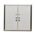 thumbnail image 2 of BCD2424 - 24 X 24" Outdoor Double Access Door Set-Bevelled Frame, 2 of 3