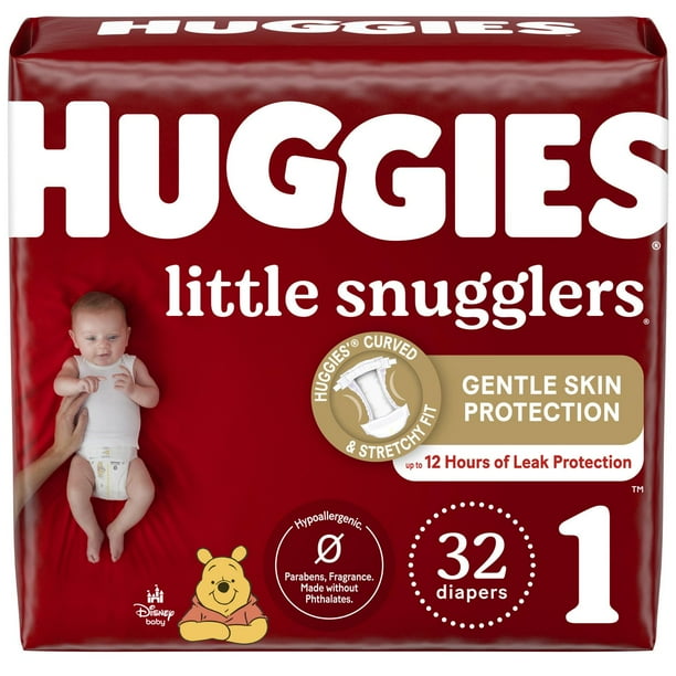 Huggies Couches Newborn Boîte demi-mois taille 1