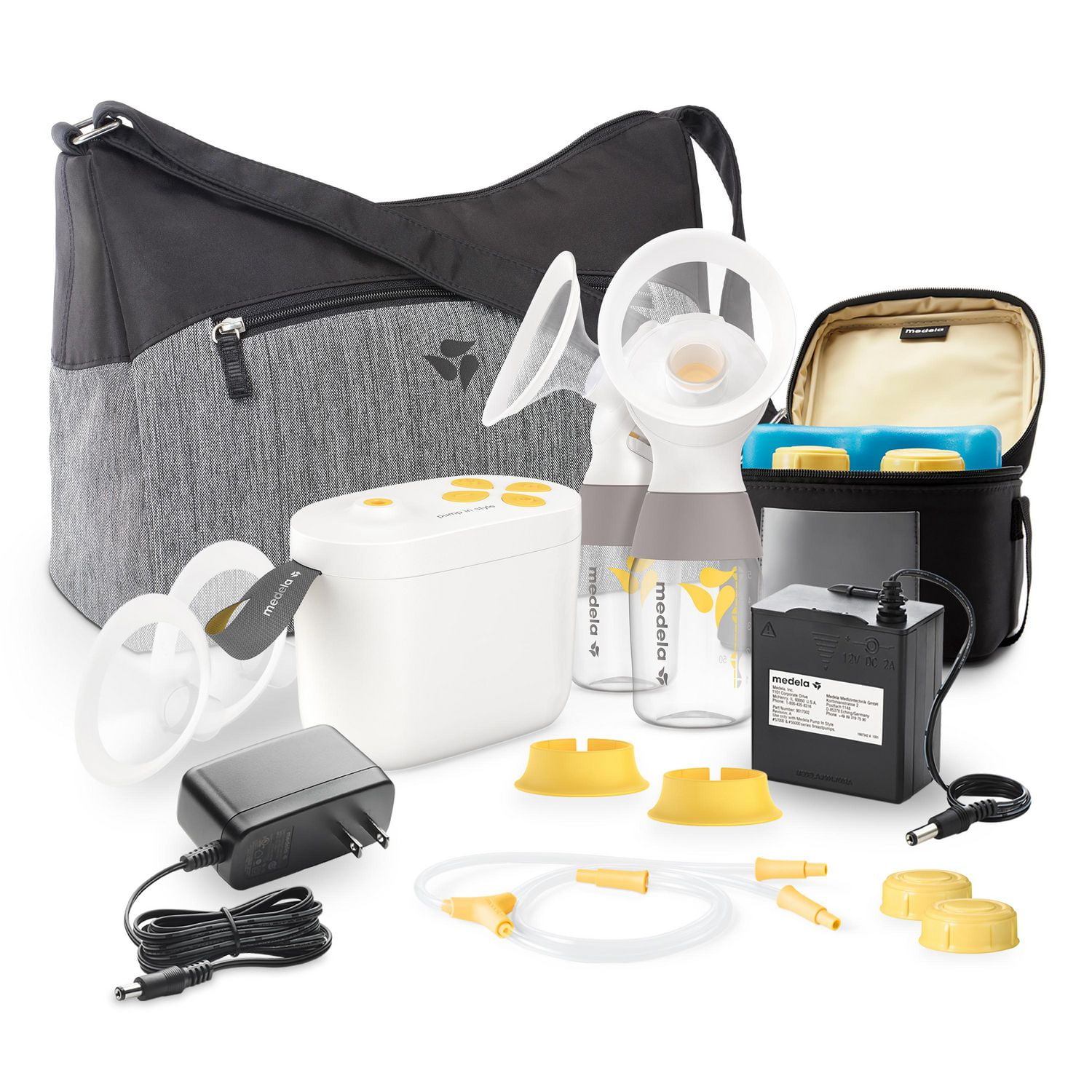 Medela Pump In Style Hands-Free Bundle, Wearable Cups, PersonalFit Flex  Breast Shields, Portable and Discreet Double Electric Breast Pump 