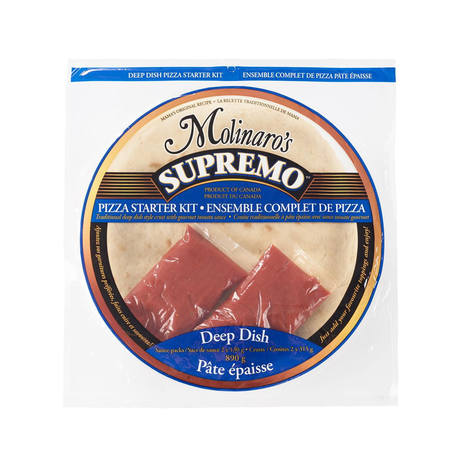 Molinaro's Supremo DEEP Dish Pizza Starter Kit Walmart Canada