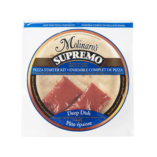 Molinaro's Supremo DEEP Dish Pizza Starter Kit Walmart.ca