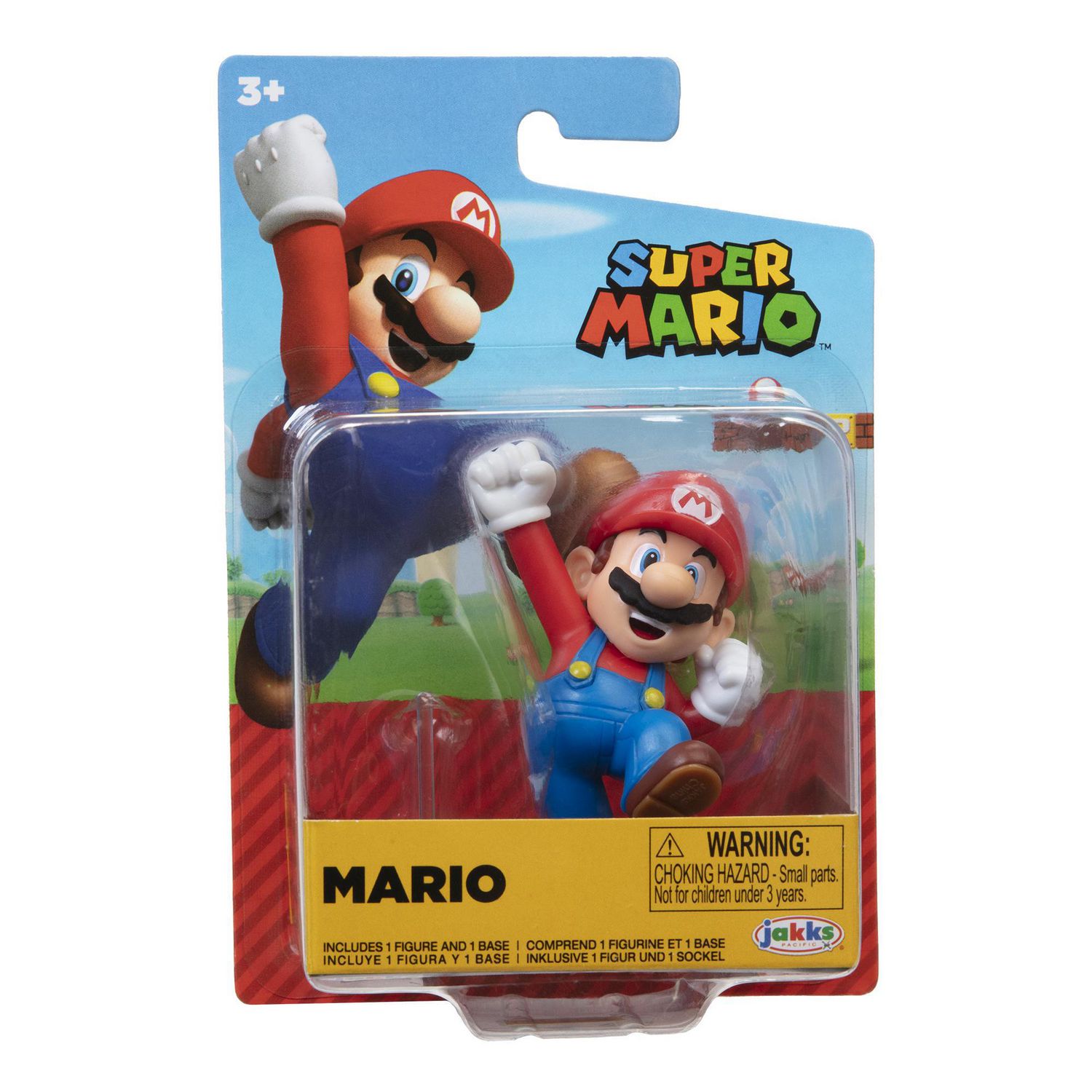 Figurine - JAKKS PACIFIC - Super Mario Bros : Mario de Feu - 10 cm - La  Poste
