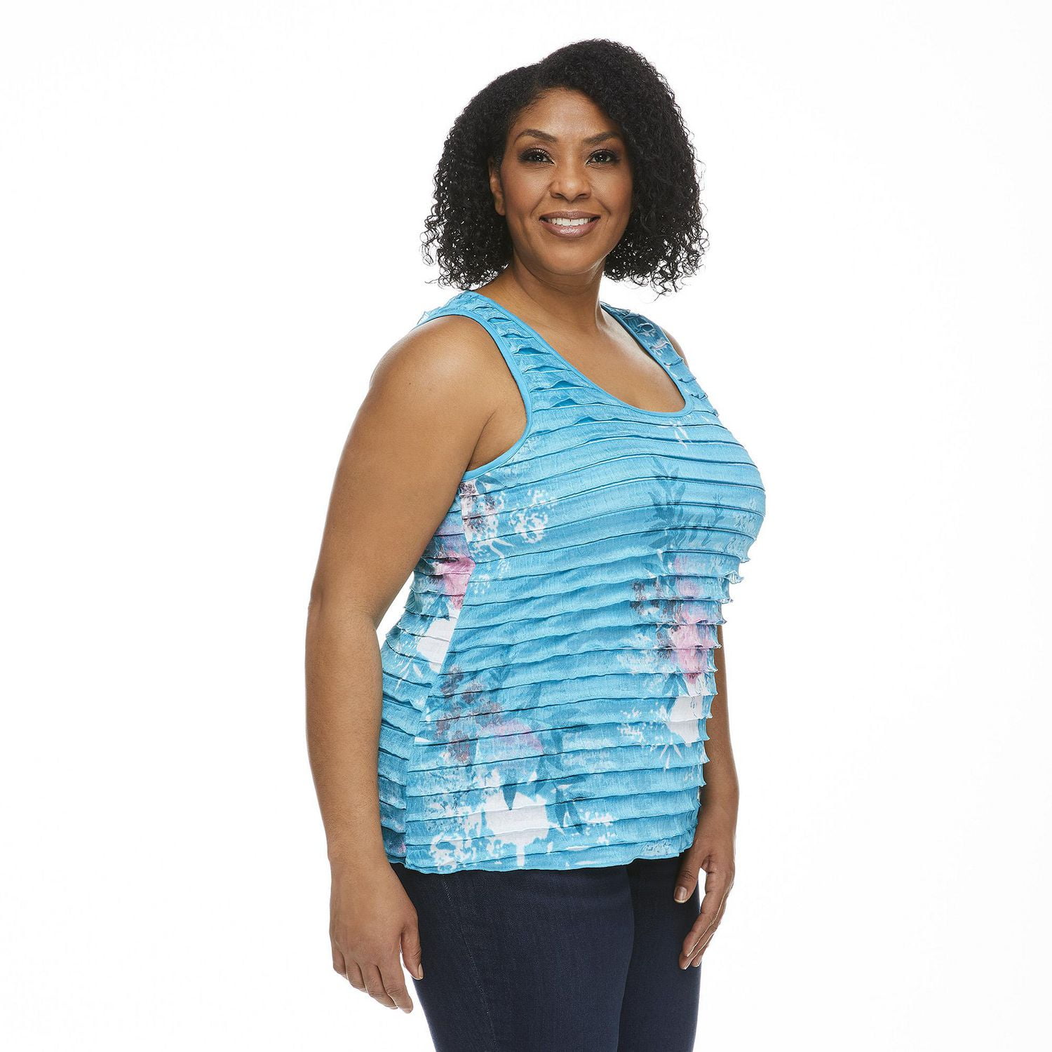 Penmans Plus Women's Ruffle Tier Tank