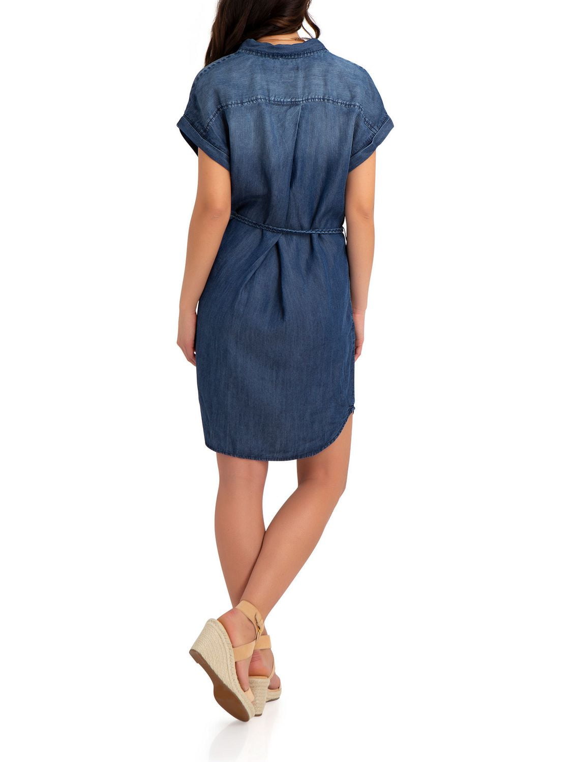 Robe asymétrique pour femmes Jordache