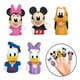 Disney Mickey Mouse & Friends Marionnettes à doigt de bain, Paquet de 5 marionnettes à doigt de bain – image 1 sur 9