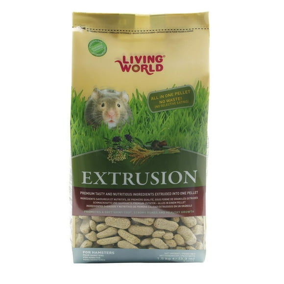 Living World Extrusion Diet Hamster Food