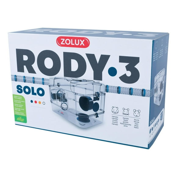 RodyRody3 Solo Small Animal Habitats And Cage - 1-story - Blue - 41 x 72 x 28 cm