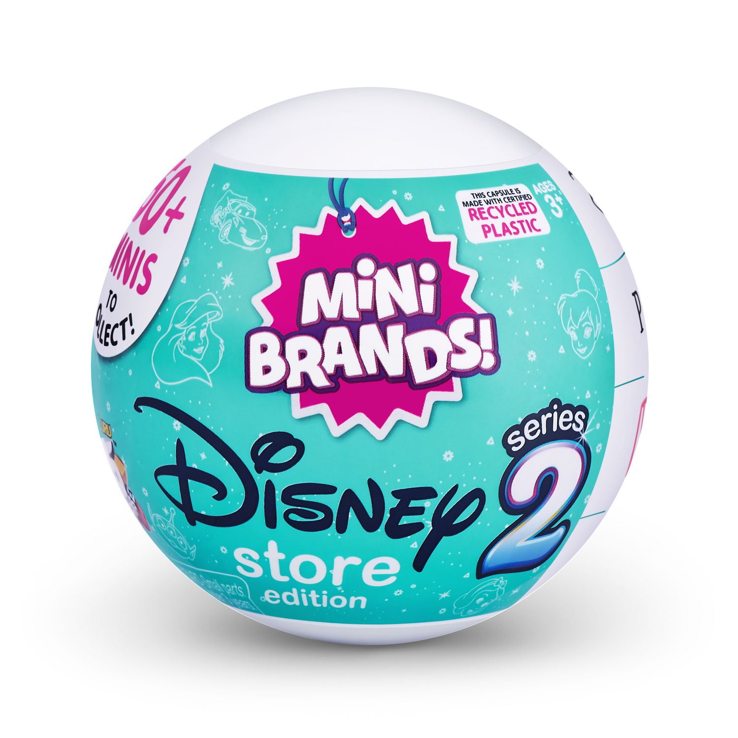 5 Surprise Disney Store Mini Brands Toy Store Playset with 5 Mystery Minis  Including 2 Exclusive Minis by ZURU