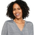 thumbnail image 4 of Iyla Women's Printed Roll Cuff Shirt, 4 of 6