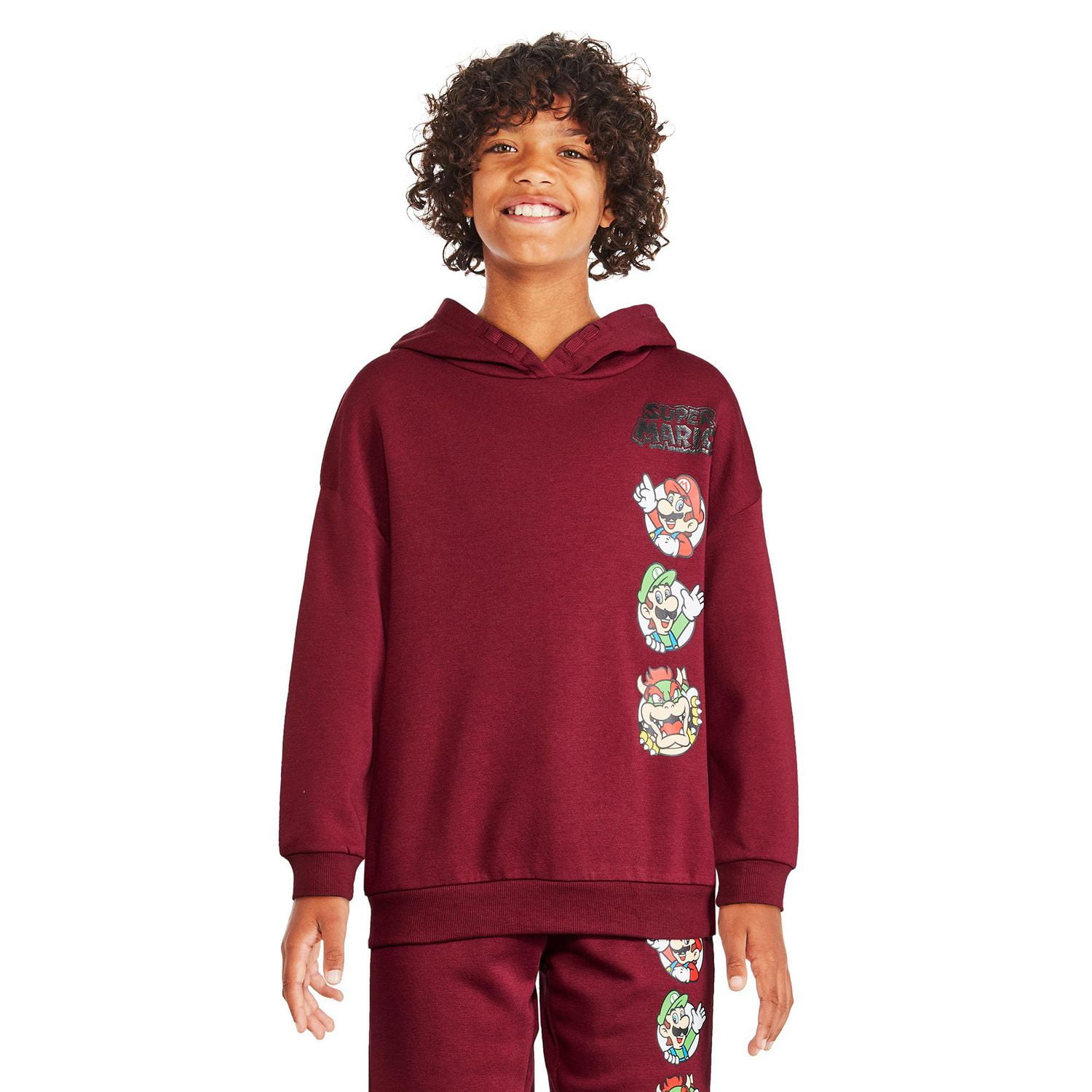 Nintendo Boys' Super Mario Fleece Hoodie