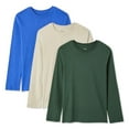 thumbnail image 1 of George Boys' Long Sleeve Tee 3-Pack, 1 of 2