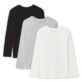 thumbnail image 1 of George Boys' Long Sleeve Tee 3-Pack, 1 of 2