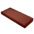 thumbnail image 1 of Classic Accessories Montlake FadeSafe Water-Resistant 59 x 18 x 3 Inch Patio Bench/Settee Cushion, Heather Henna, 1 of 9