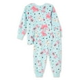thumbnail image 2 of Pyjama 2 pièces en velours George pour bébés filles, 2 of 2