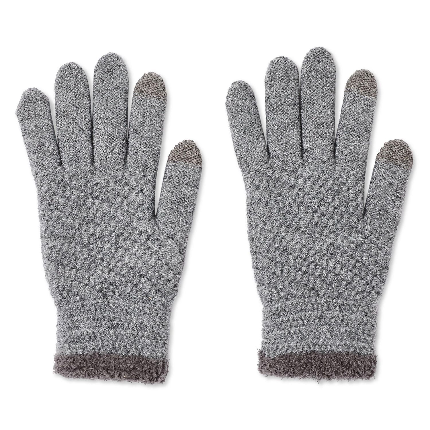 Gants texturés Time and Tru pour femmes