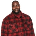 thumbnail image 4 of George Big Men's Teddy Fleece Overshirt, 4 of 6