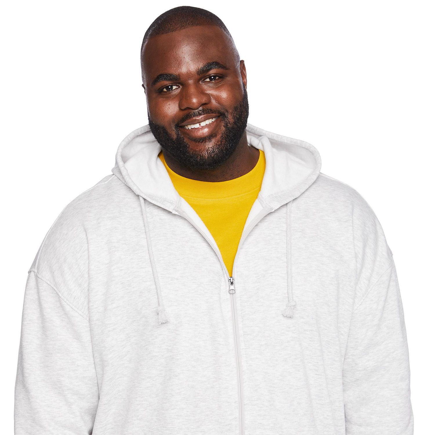 George Big Men's Full-Zip Hoodie