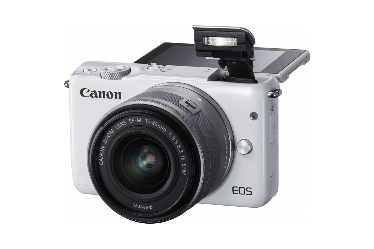 Canon EOS M10 15-45 White Digital Camera - Walmart.ca