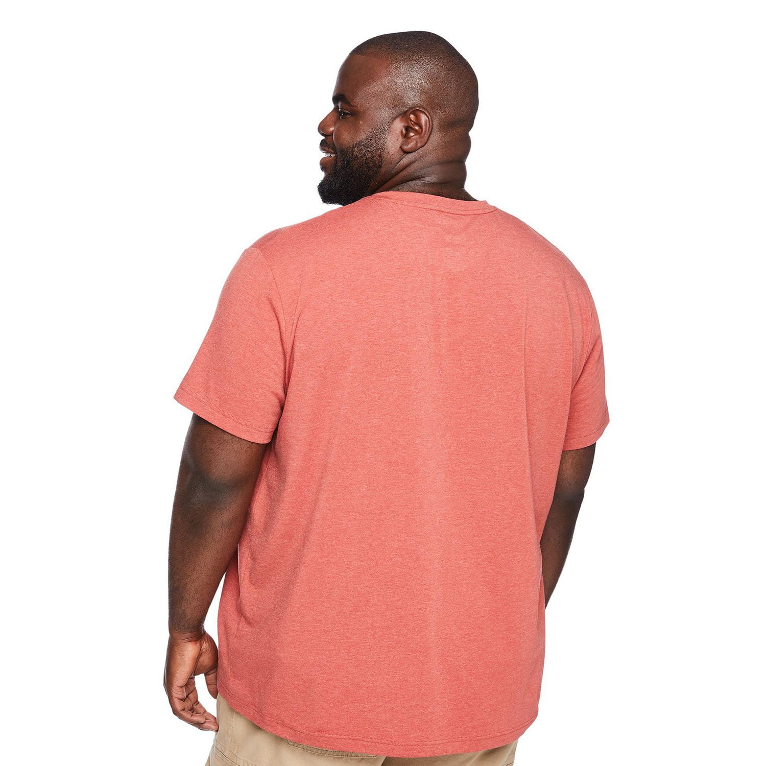 George Big Men's Stretch V-Neckline Tee