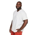 thumbnail image 2 of George Big Men's Stretch V-Neckline Tee, 2 of 6