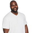 thumbnail image 4 of George Big Men's Stretch V-Neckline Tee, 4 of 6