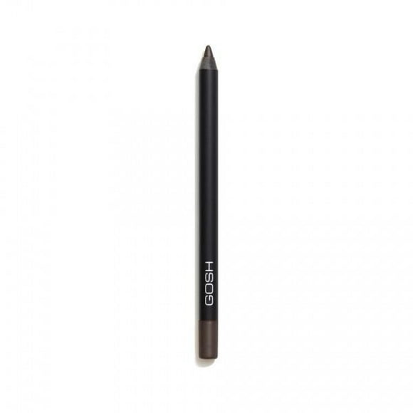 GOSH-Velvet Touch Eye Liner - Rebel Brown, WATERPROOF/PERFUME FREE/VEGAN