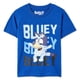Bluey Toddler Boys' Short Sleeve Tee, Sizes 2T-5T