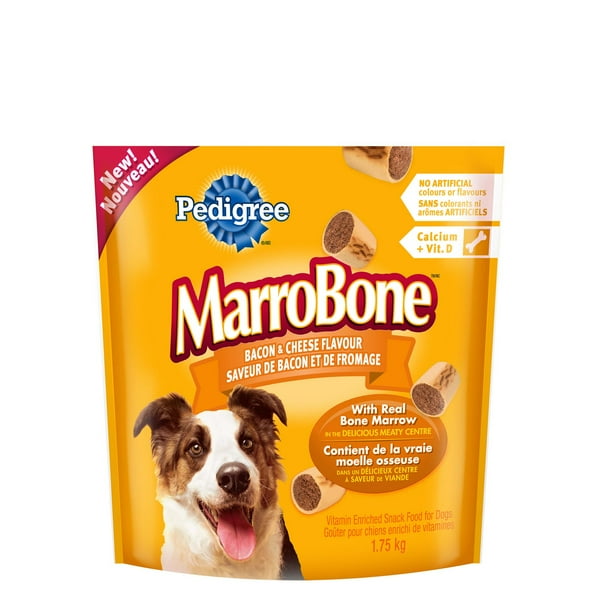 Pedigree Marrobone Bacon & Cheese Dog Treats 1.75KG - Walmart.ca