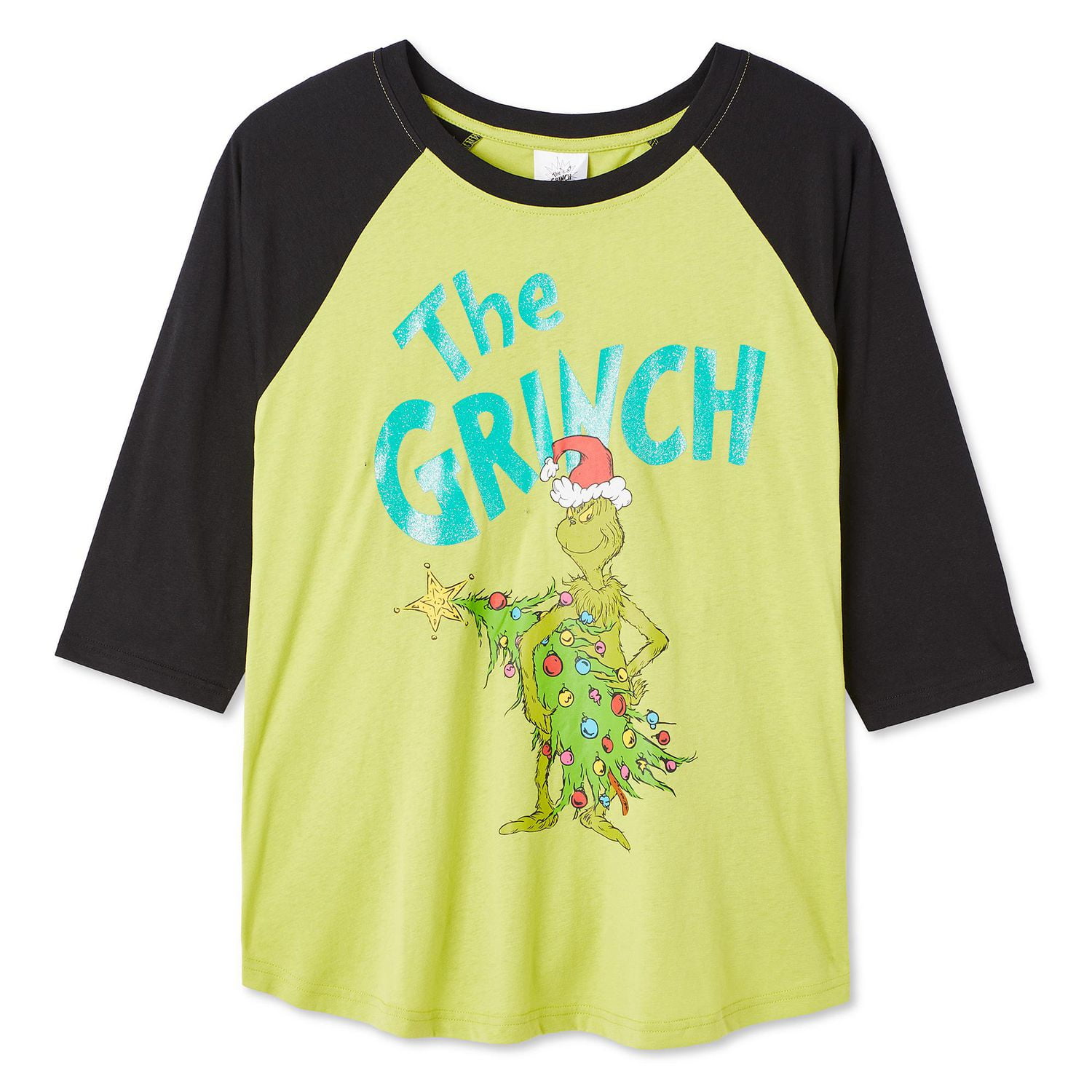 T-shirt raglan Le Grinch Plus pour femmes
