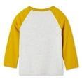 thumbnail image 2 of George Toddler Boys' Colour Block Raglan Tee, 2 of 2