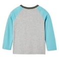 thumbnail image 2 of George Toddler Boys' Colour Block Raglan Tee, 2 of 2