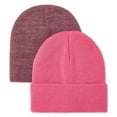 thumbnail image 1 of George Toddler Girls' Beanie 2-Pack, 1 of 2