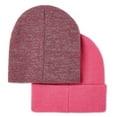 thumbnail image 2 of George Toddler Girls' Beanie 2-Pack, 2 of 2