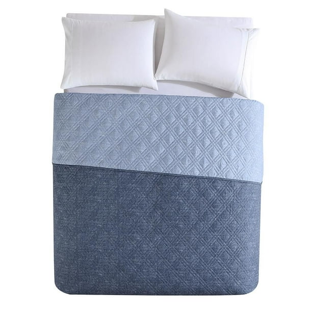 Mainstays BLACK Microfiber Quilt Walmart.ca