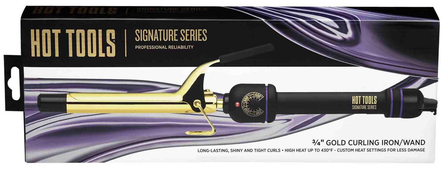 Hot tools clearance curling iron brush