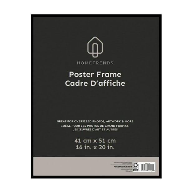 Hometrends Basic Poster Frame 16x20in, Black, Poster Frame - Black