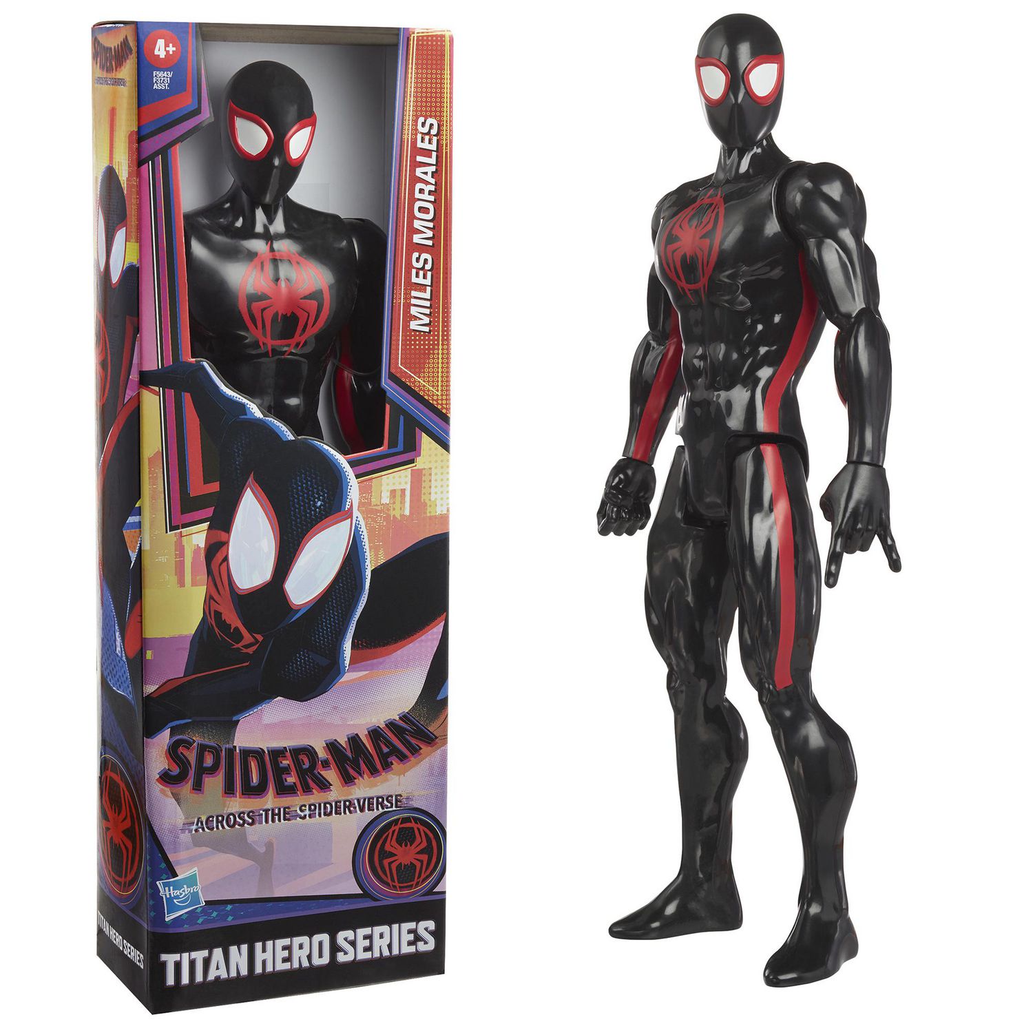 Figurine de collection Spiderman Pack de 3 figurines articulées avec  véhicule jet araignée 3 Marvel