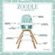 Chaise haute Evolur Zoodle 3-en-1, Modèle # 254 – image 2 sur 9