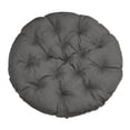 thumbnail image 3 of Classic Accessories Montlake Water-Resistant 50 Inch Papasan Cushion, Light Charcoal, 3 of 5