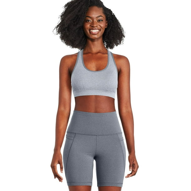 Athletic Works Women's Racerback Sports Bra, Sizes XS-XXL - Walmart.ca